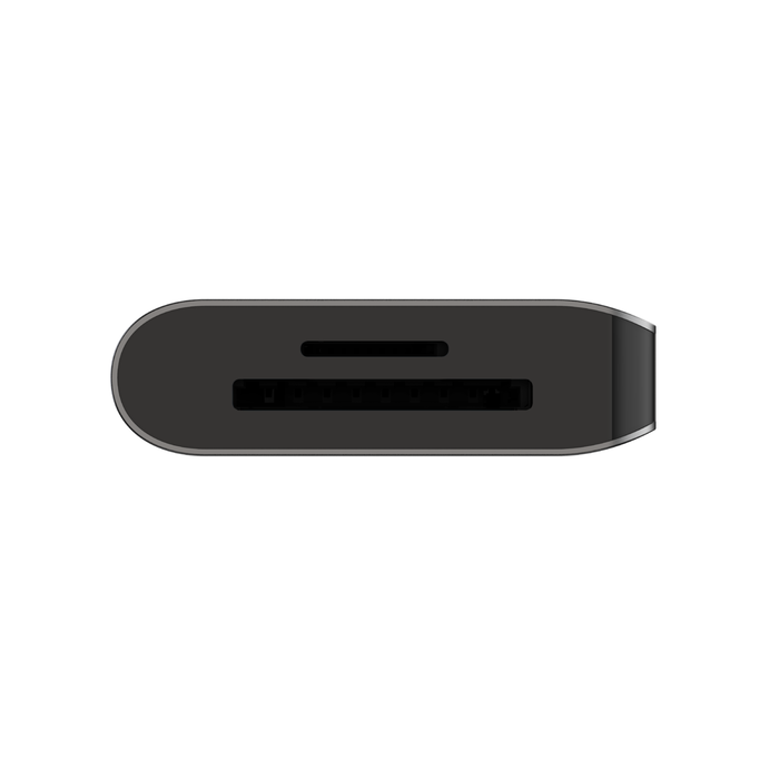 5 合 1 多端口 USB-C 集线适配器, 太空灰, hi-res